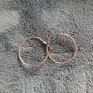 Copper Hoop Earrings